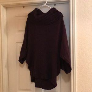 Eileen Fisher Eggplant XL Sweater